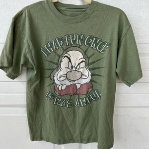 Vintage Disney Land Grumpy shirt